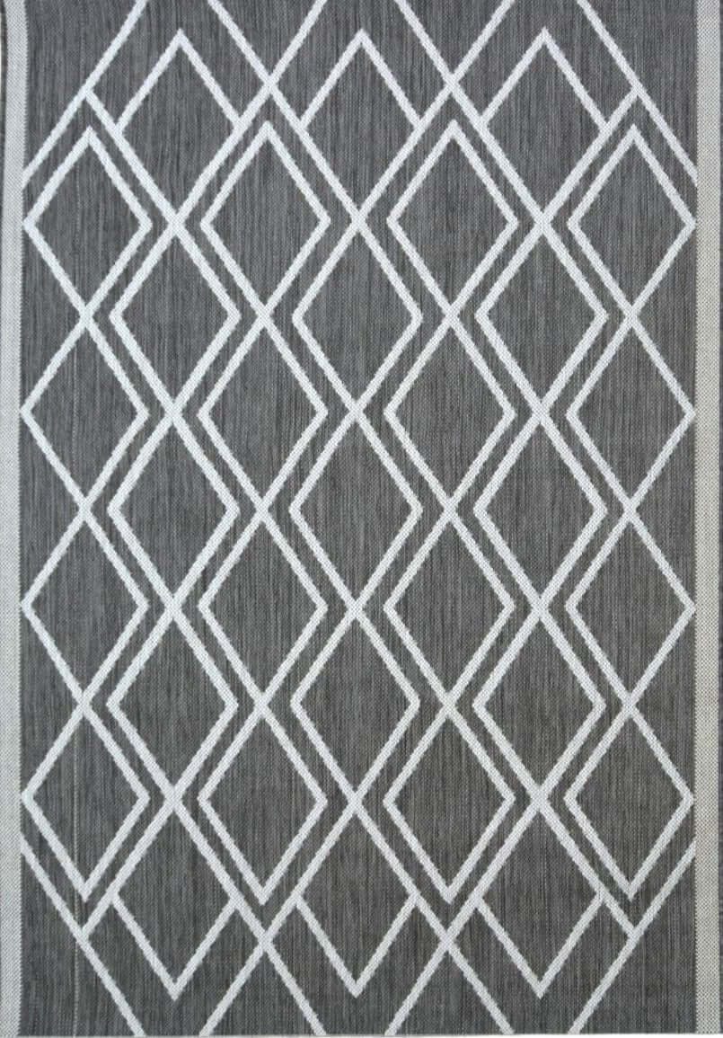 County Diamonds Indoor/Outdoor Rug | 11651A - Bargainia.com - 5053095227468 - 11651A-ANTHR080/150