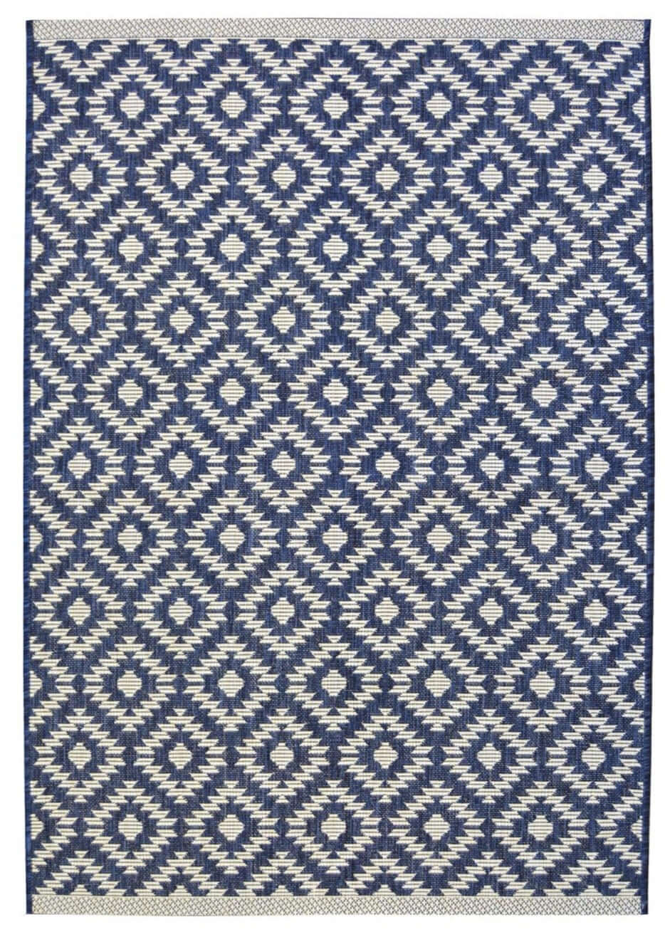 County Genesis Indoor/Outdoor Rug | 11179A - Bargainia.com - 5053095225099 - 11179A-NAVY-120/170