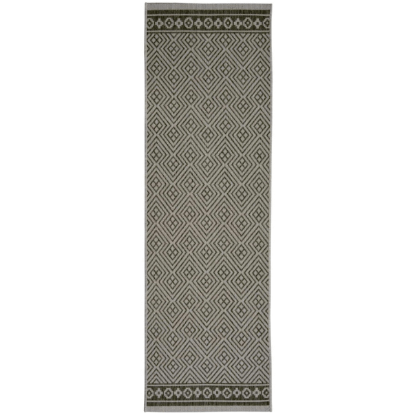 County Geo Grey Indoor/Outdoor Rug | 11344A - Bargainia.com - 5053095226300 - 11344A-GREY067/200