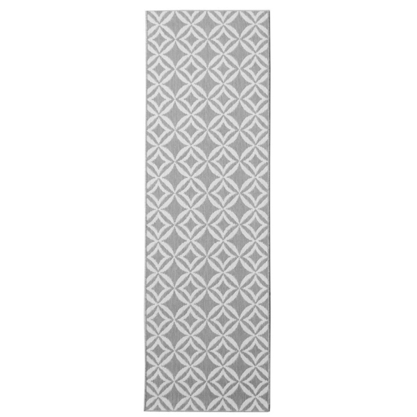 County Geo Indoor/Outdoor Rug | 11419A - Bargainia.com - 5053095227574 - 11419A-GREY067/200