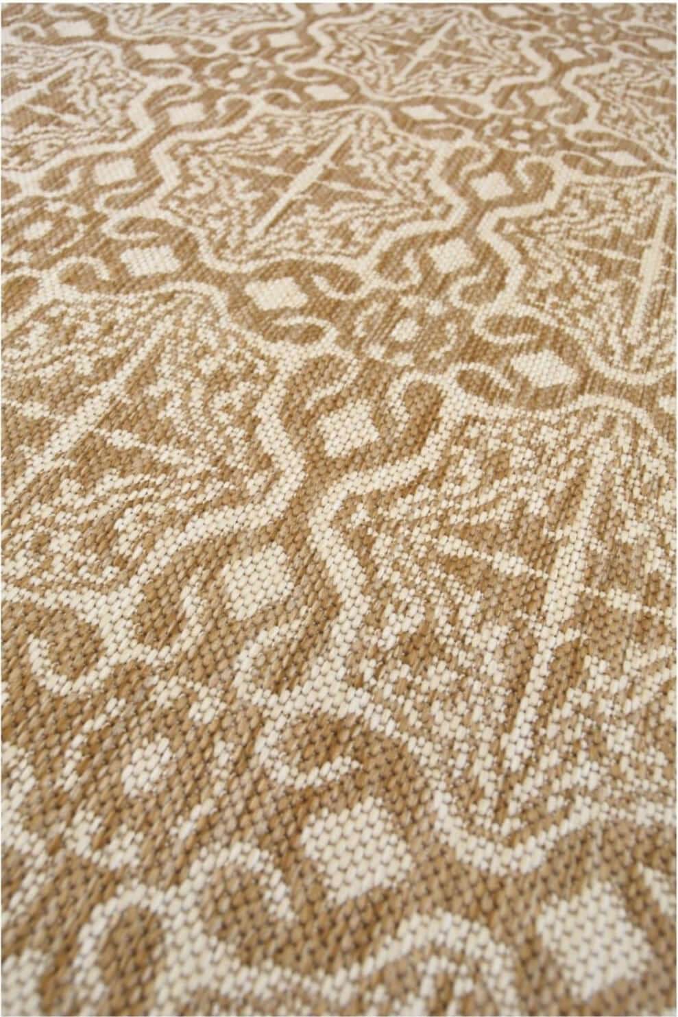 County Victorian Indoor/Outdoor Rug | 11647A - Bargainia.com - 5053095223439 - 11647A-NATUR120/170