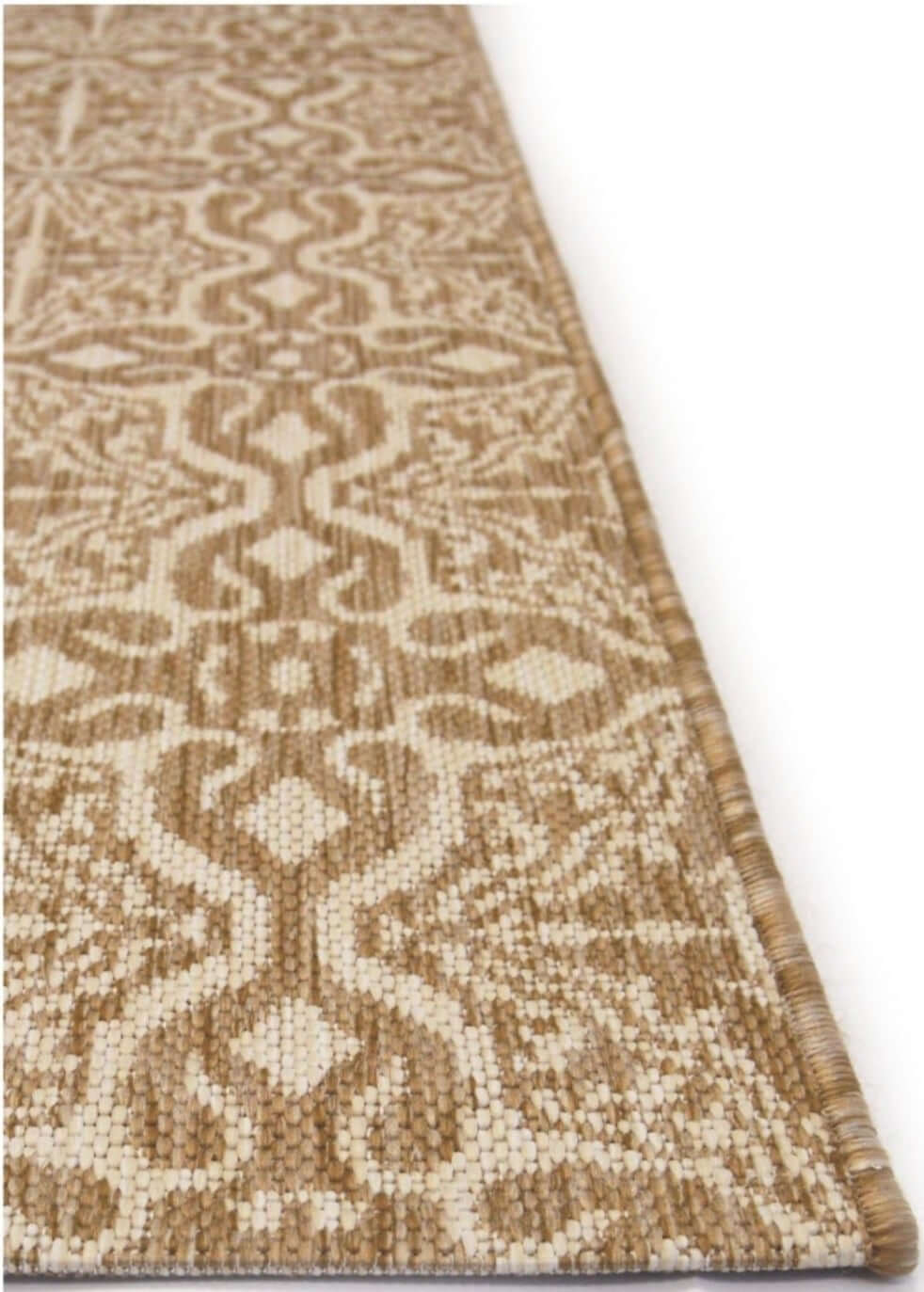 County Victorian Indoor/Outdoor Rug | 11647A - Bargainia.com - 5053095223439 - 11647A-NATUR120/170