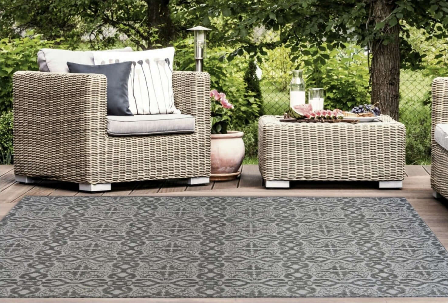 County Victorian Indoor/Outdoor Rug | 11647A - Bargainia.com - 5053095224900 - 11647A-ANTHR120/170