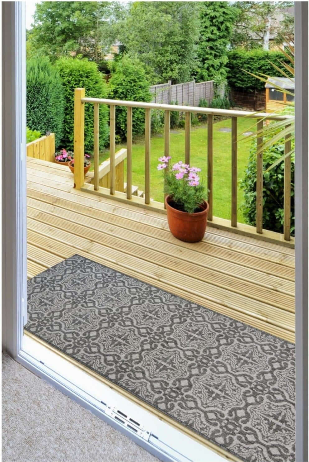 County Victorian Indoor/Outdoor Rug | 11647A - Bargainia.com - 5053095224900 - 11647A-ANTHR120/170