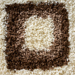 Cream Boxed Thick Shaggy Rug - California - Bargainia.com - 