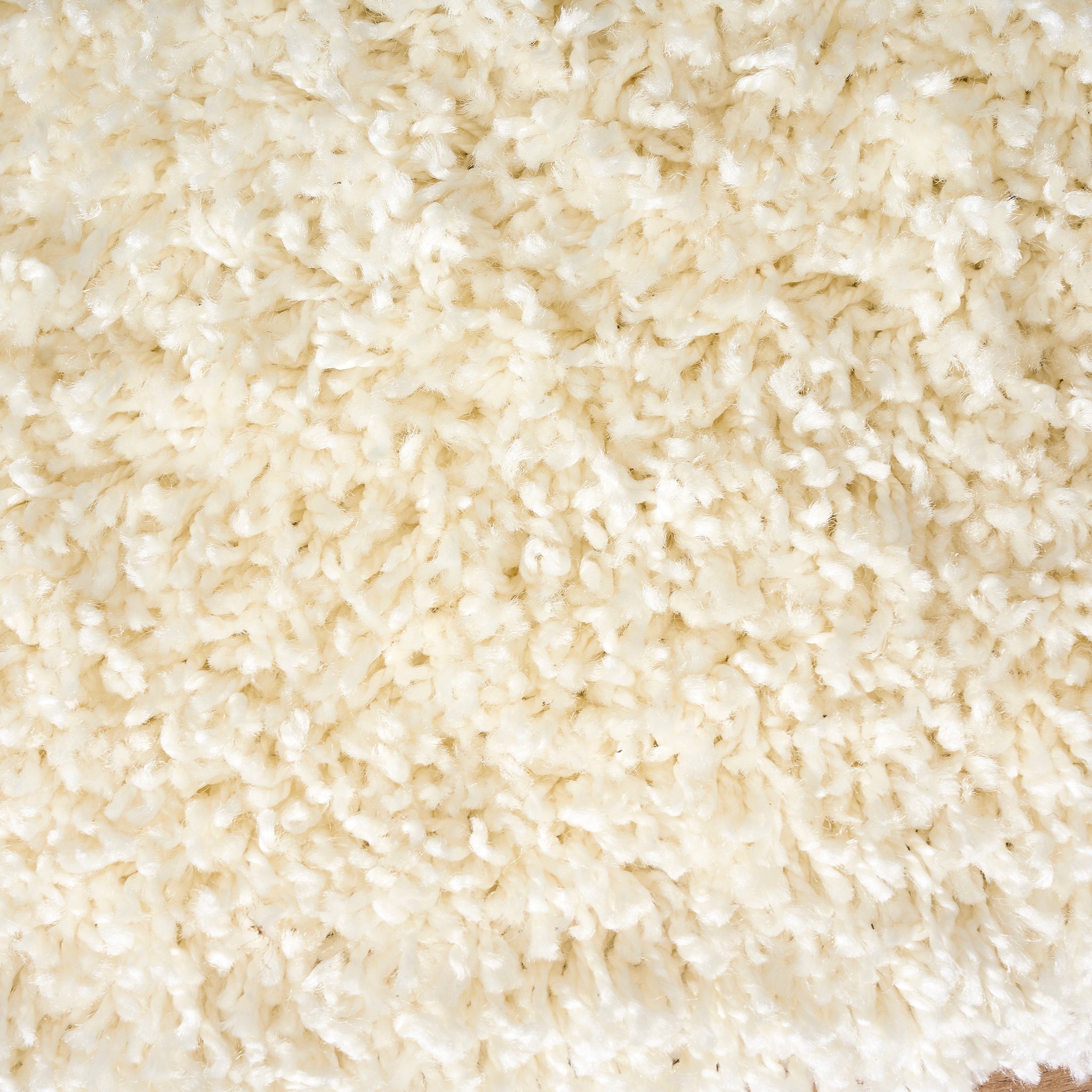 Cream Thick Shaggy Rug - California Rugs Rug Masters