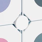 Cube Storage Cabinet for Kids with 15 Cubes Blue PP - Bargainia.com - 