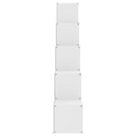 Cube Storage Cabinet for Kids with 15 Cubes White PP - Bargainia.com - 