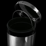 Daewoo Callisto Chrome & Black Pedal Bin - 20L - Bargainia.com - 