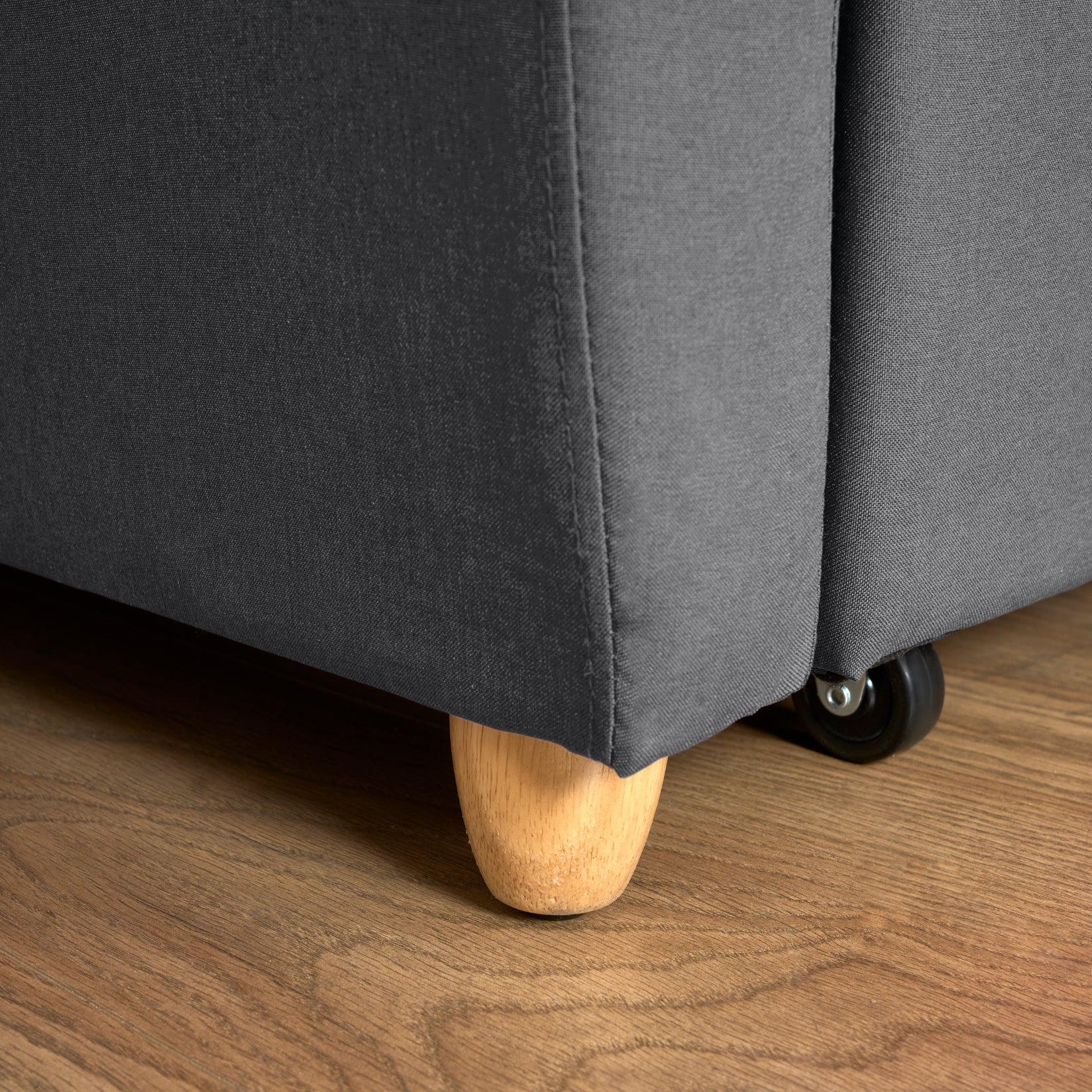 Dahlia Grey Two Seater Pull Out Sofa Bed  - Convertible Sleeper Sofa Sofas Bargainia