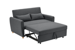 Dahlia Grey Two Seater Pull Out Sofa Bed  - Convertible Sleeper Sofa Sofas Bargainia