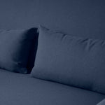 Dahlia Navy Blue Two Seater Pull Out Sofa Bed - Convertible Sleeper Sofa Bargainia