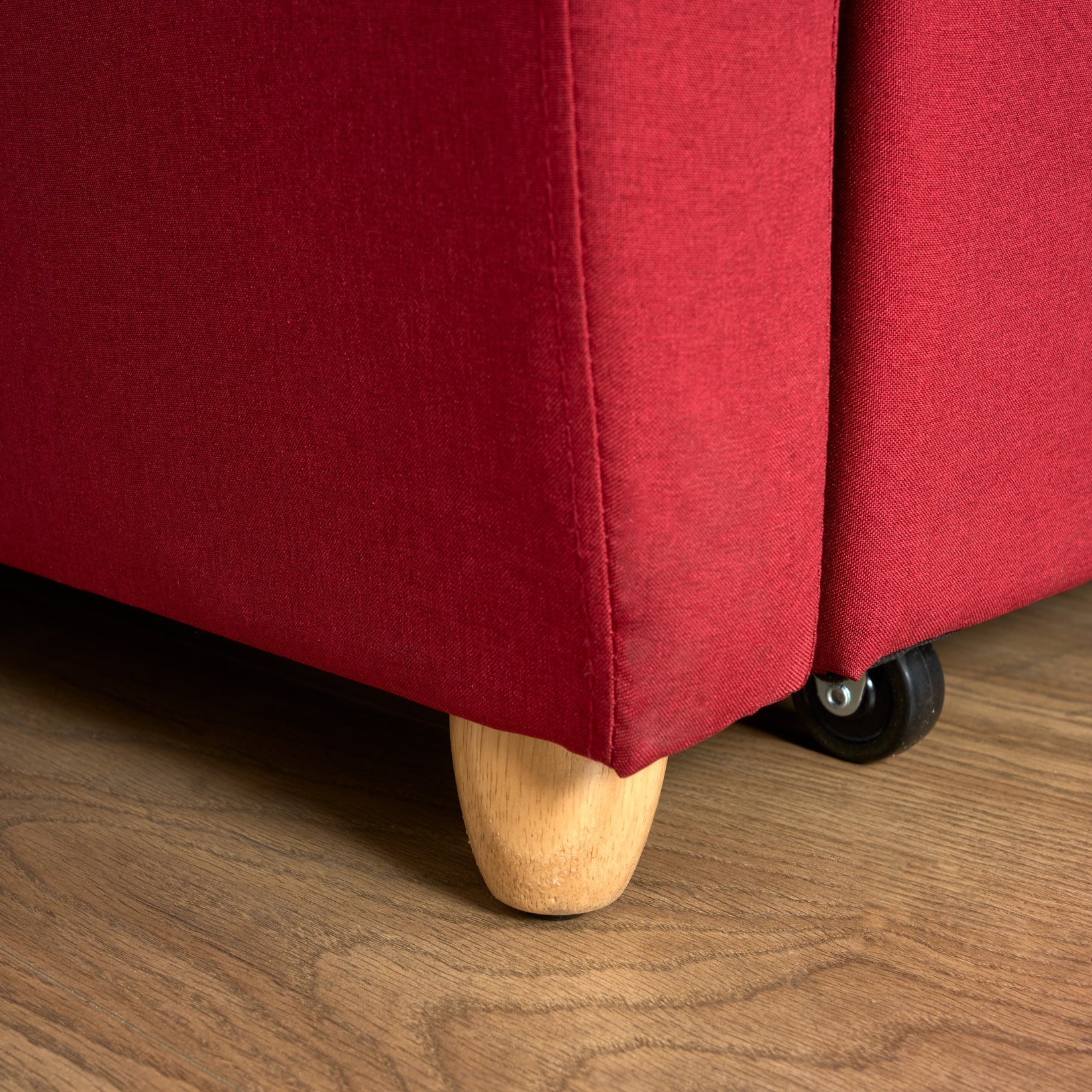 Dahlia Red 2 Seater Pull Out Sofa Bed - Convertible Sleeper Sofa Sofas Bargainia