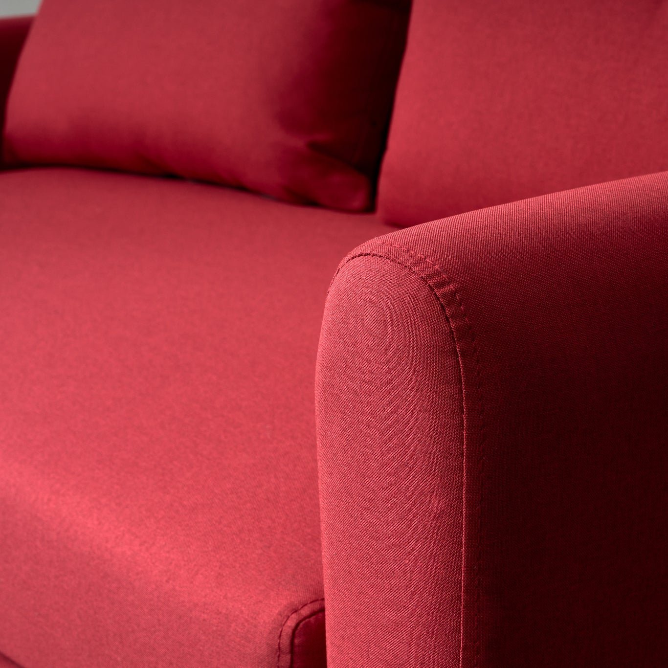 Dahlia Red 2 Seater Pull Out Sofa Bed - Convertible Sleeper Sofa Sofas Bargainia