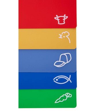 Daily Set of 5 Flexible Chopping Boards - Bargainia.com - 5018705712031