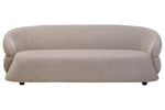 Daphne Taupe Chenille Three Seater Sofa - Bargainia.com - 