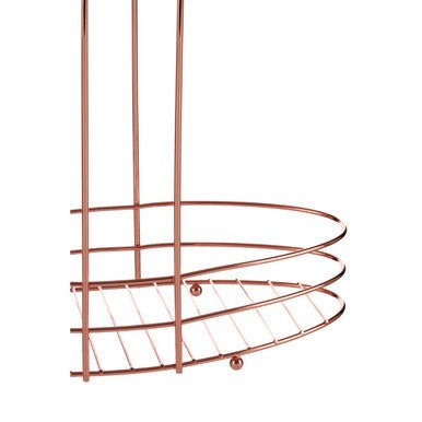 Dara 3 Tier Copper Plated Storage Rack - Bargainia.com - 5018705437248