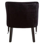 Darwin Black Velvet Chair - Bargainia.com - 5018705379203