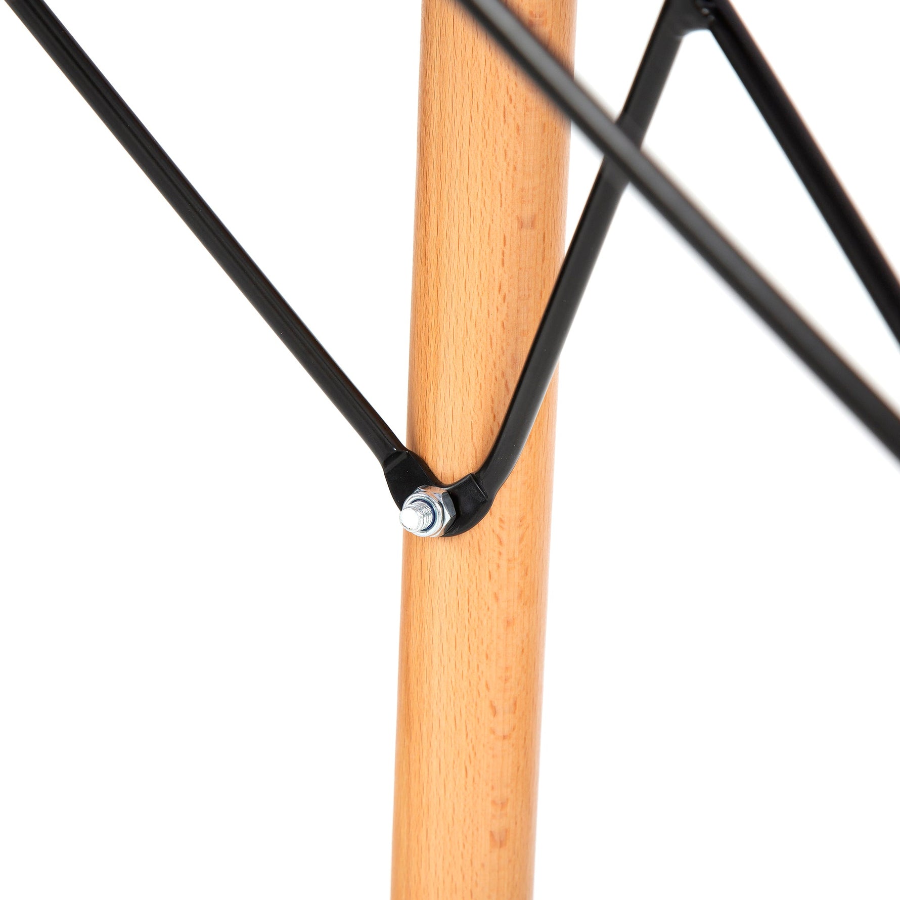 Davos Round Dining Table Black 80cm - Bargainia.com - 