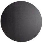 Davos Round Dining Table Black 80cm - Bargainia.com - 