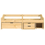 Day Bed with 3 Drawers without Mattress "IRUN" 90x200 cm - Bargainia.com - 
