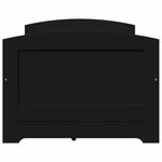 Day Bed with 5 Drawers without Mattress IRUN Black 90x200 cm - Bargainia.com - 