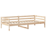 Day Bed with Roof without Mattress 80x200 cm Solid Wood - Bargainia.com - 