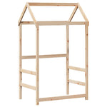 Day Bed with Roof without Mattress 80x200 cm Solid Wood - Bargainia.com - 