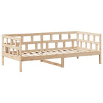 Day Bed with Roof without Mattress 80x200 cm Solid Wood - Bargainia.com - 