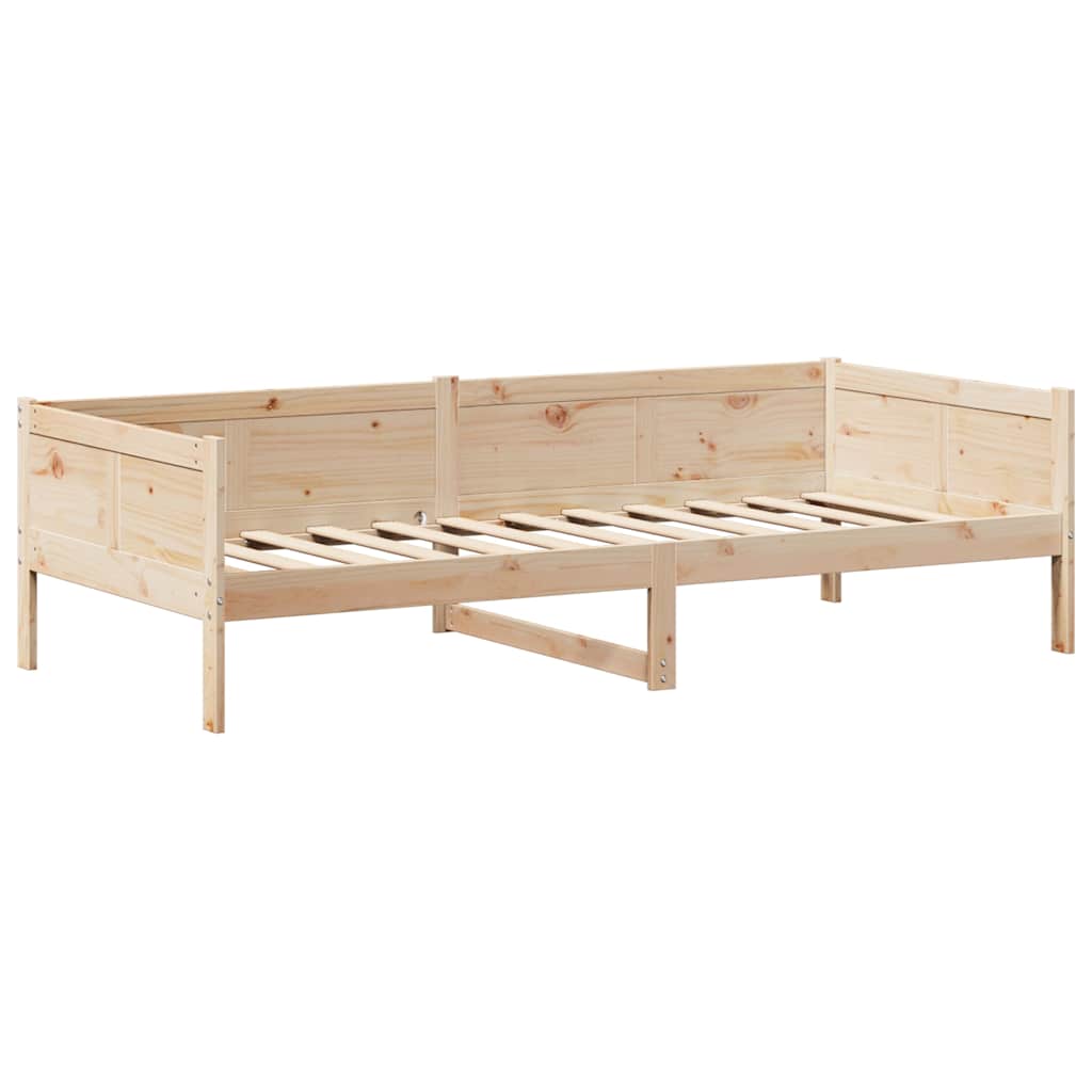 Day Bed with Roof without Mattress 80x200 cm Solid Wood - Bargainia.com - 
