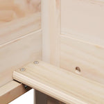 Day Bed with Roof without Mattress 80x200 cm Solid Wood - Bargainia.com - 