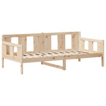 Day Bed with Roof without Mattress 80x200 cm Solid Wood - Bargainia.com - 