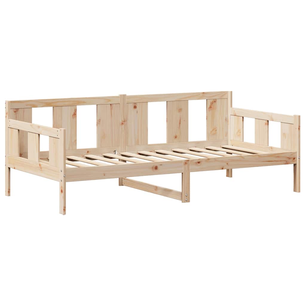 Day Bed with Roof without Mattress 80x200 cm Solid Wood - Bargainia.com - 