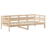 Day Bed with Roof without Mattress 80x200 cm Solid Wood - Bargainia.com - 