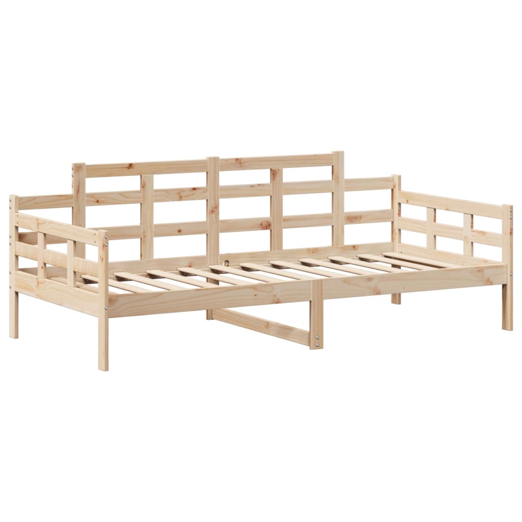 Day Bed with Roof without Mattress 80x200 cm Solid Wood - Bargainia.com - 