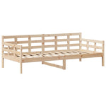 Day Bed with Roof without Mattress 80x200 cm Solid Wood - Bargainia.com - 