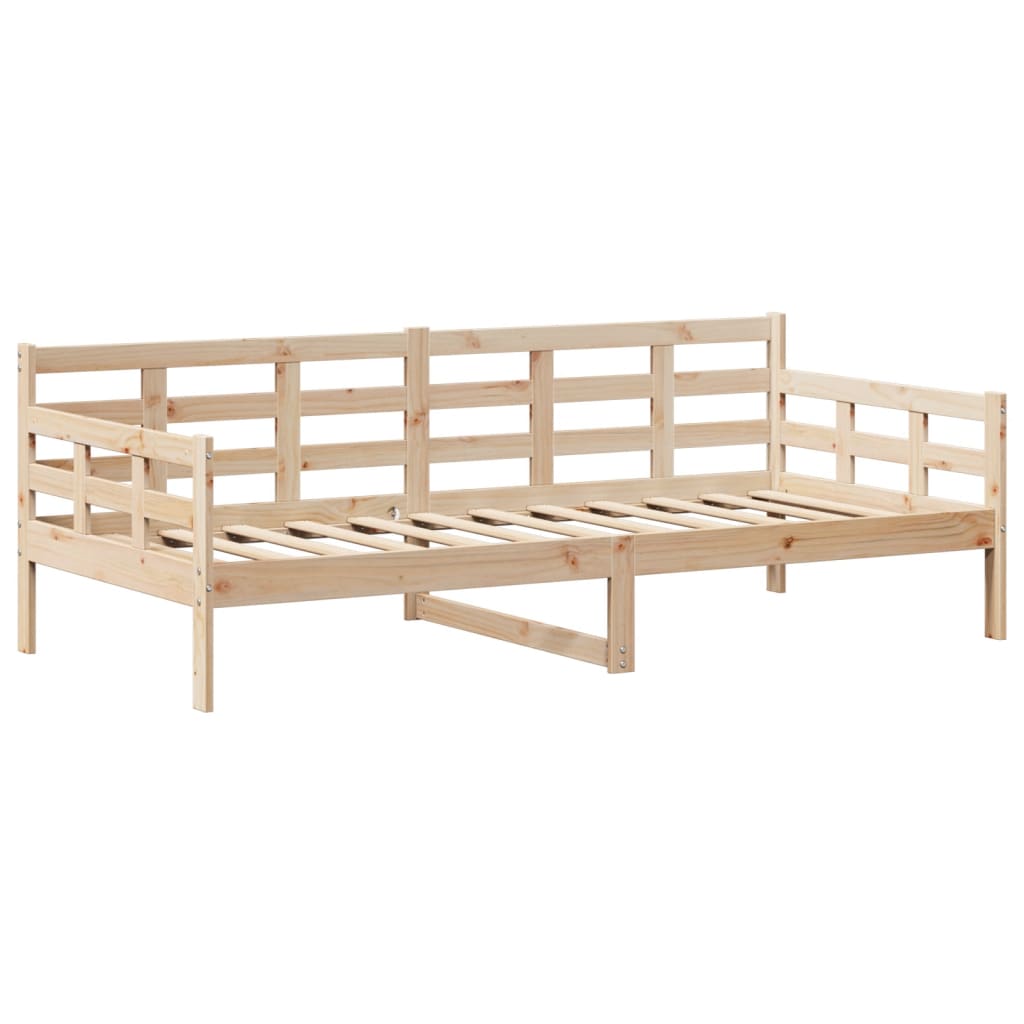 Day Bed with Roof without Mattress 80x200 cm Solid Wood - Bargainia.com - 