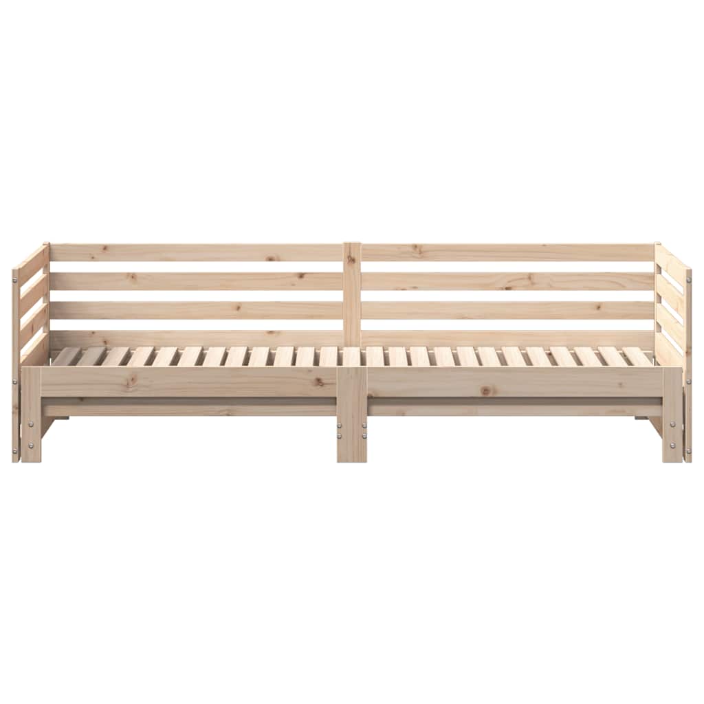 Day bed with Trundle without Mattress 80x200 cm - Bargainia.com - 