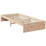 Day Bed without Mattress 75x190 cm Solid Wood Pine - Bargainia.com - 
