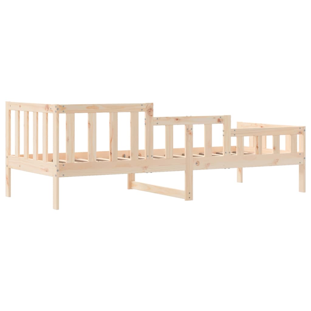 Day Bed without Mattress 80x200 cm Solid Wood Pine - Bargainia.com - 