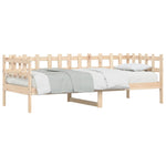 Day Bed without Mattress 80x200 cm Solid Wood Pine - Bargainia.com - 