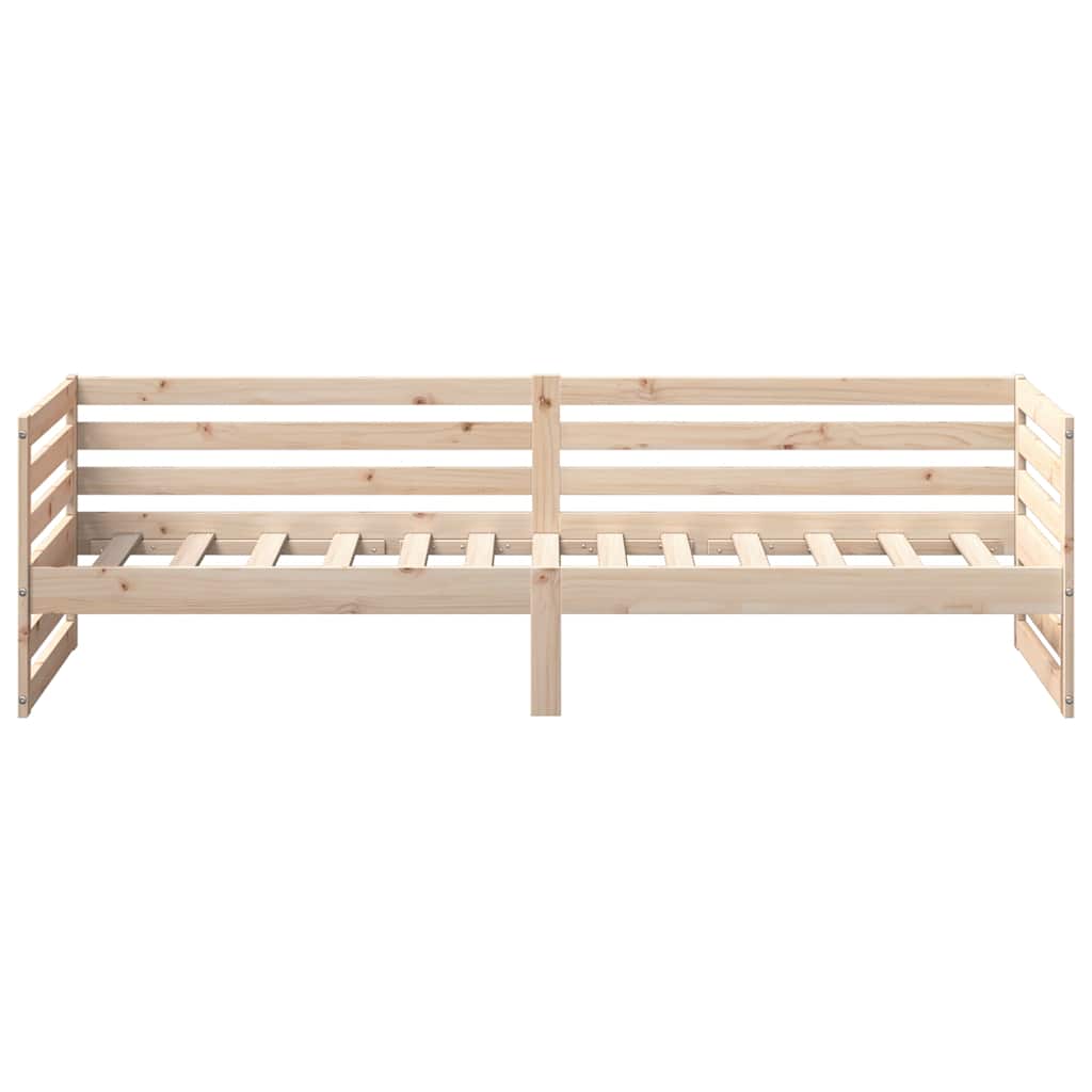 Day Bed without Mattress 80x200 cm Solid Wood Pine - Bargainia.com - 