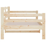 Day Bed without Mattress 80x200cm Solid Wood Pine - Bargainia.com - 