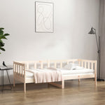 Day Bed without Mattress 80x200cm Solid Wood Pine - Bargainia.com - 