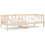 Day Bed without Mattress 80x200cm Solid Wood Pine - Bargainia.com - 
