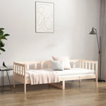 Day Bed without Mattress 80x200cm Solid Wood Pine - Bargainia.com - 