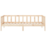 Day Bed without Mattress 80x200cm Solid Wood Pine - Bargainia.com - 