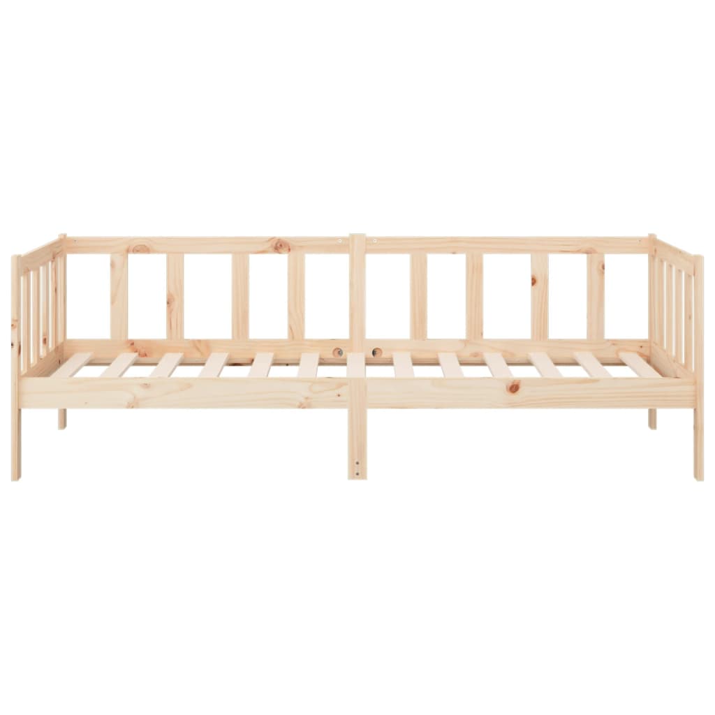 Day Bed without Mattress 80x200cm Solid Wood Pine - Bargainia.com - 