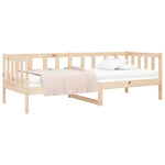 Day Bed without Mattress 80x200cm Solid Wood Pine - Bargainia.com - 