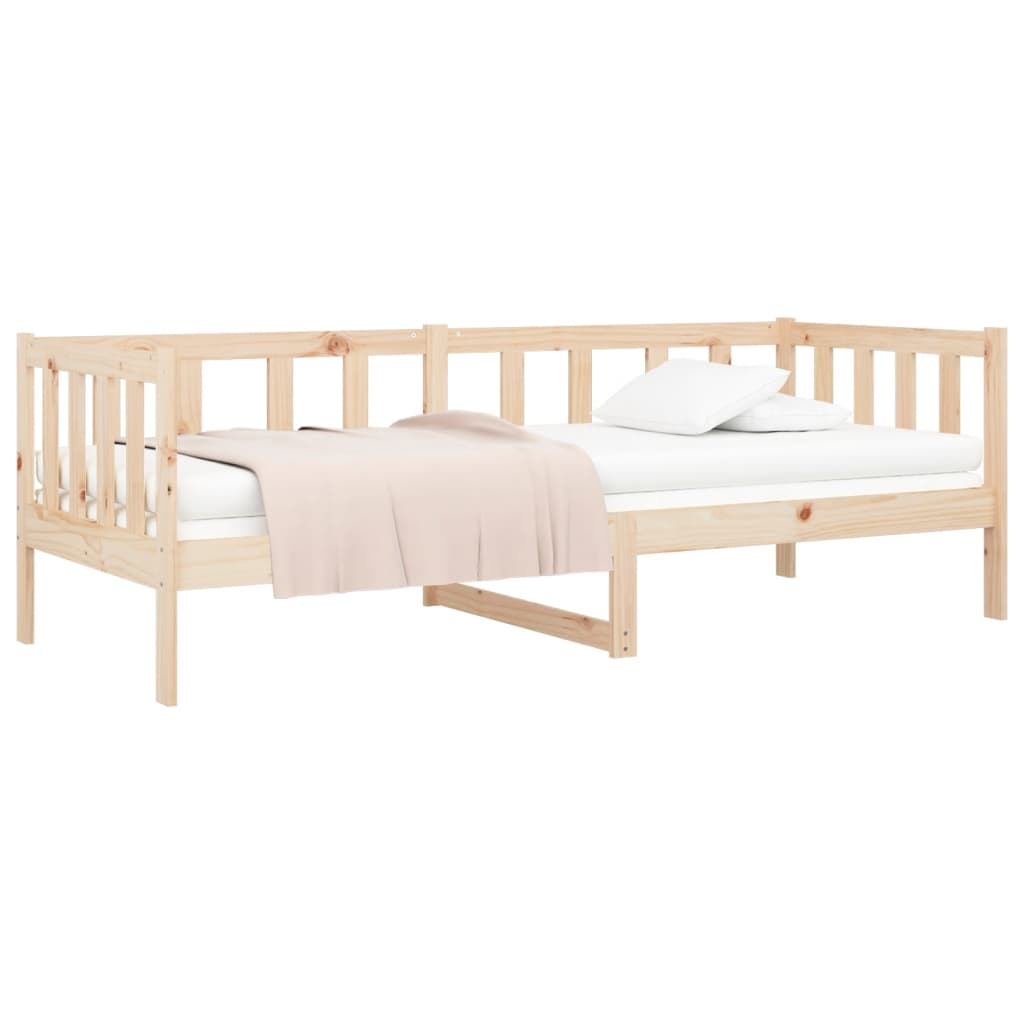 Day Bed without Mattress 80x200cm Solid Wood Pine - Bargainia.com - 